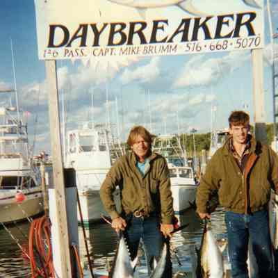 Julie Evans and Mike Brumm Fishing Photographs