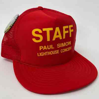 Paul Simon Lighthouse Concert Staff Hat