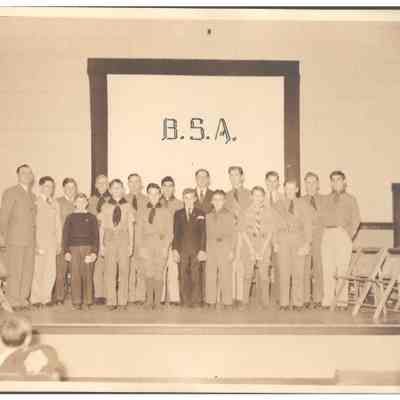 Eagle Scout Badge Ceremony, December 15, 1944