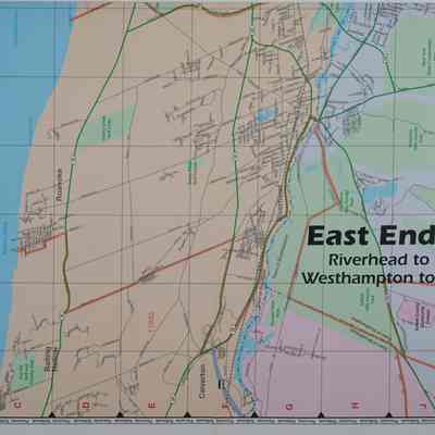 Peconic Telbook East End Map, 2005