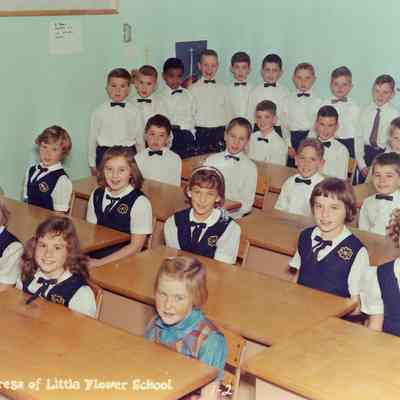 St. Theresa of Little Flower School, Montauk, 4th Grade Class, 1961 | McLaughlin Family Digital Collection