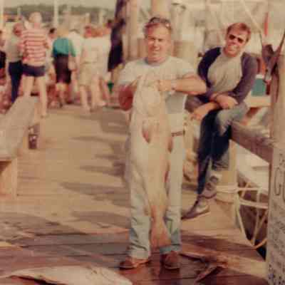 Julie Evans and Mike Brumm Fishing Photographs