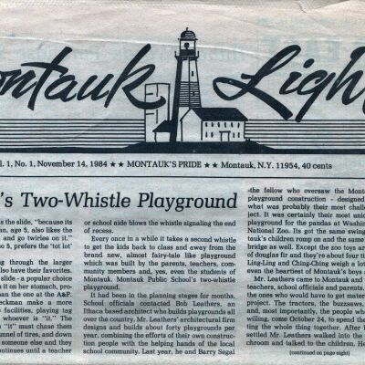 Montauk Light (1984–1987)