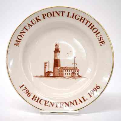 Montauk Point Lighthouse 1996 Bicentennial Plate