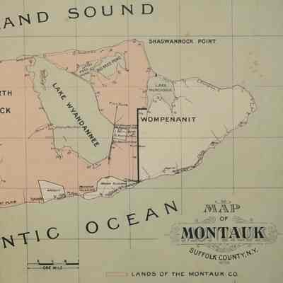 Map of Montauk, Suffolk County, N.Y. c. 1897