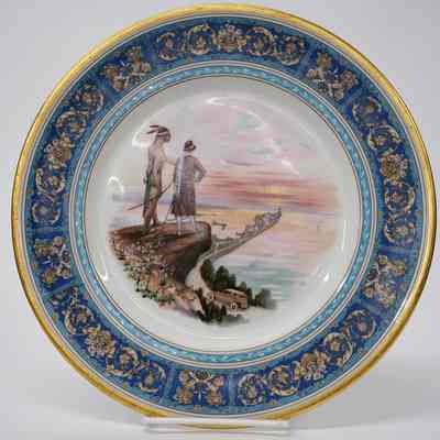 Lamberton Scammell Pictorial China Plate, 1927