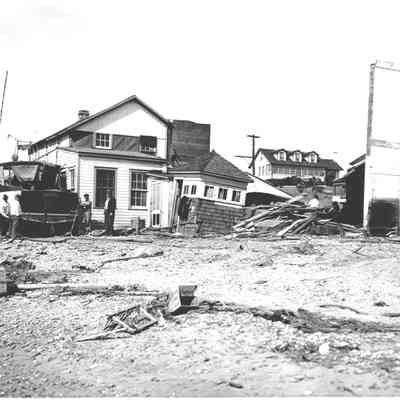 1938 Hurricane Damage | Ellie Prado Collection, Montauk Library Archives