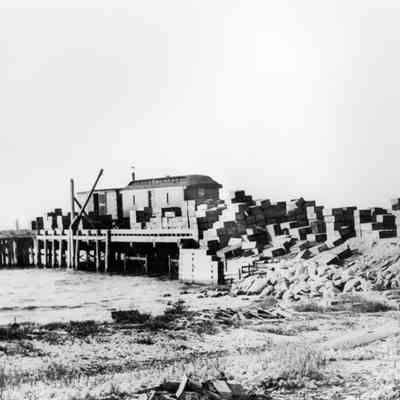 Long Island Railroad Station and Trains at Montauk, L. I. 1898–1967