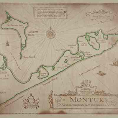 Montuk, the most remarqueable parts thus named in 1770