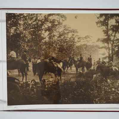 Montauk Manor Hunt, c. 1920s | | Montauk Library Archives