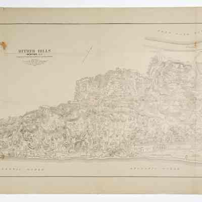 Key Map of Hither Hills, Montauk, L.I. 1904