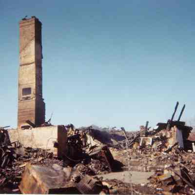 Tick Hall Fire, 1997 | Herb Herbert Digital Collection, Montauk Library Archives
