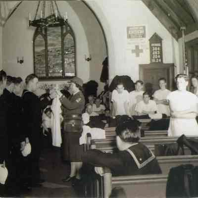 AWVS Blood Drive, World War II | Peg Winski digital collection, Montauk Library Archives