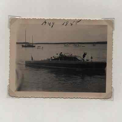 [Photograph of Guy Lombardo, Montauk Yacht Club, 1948]