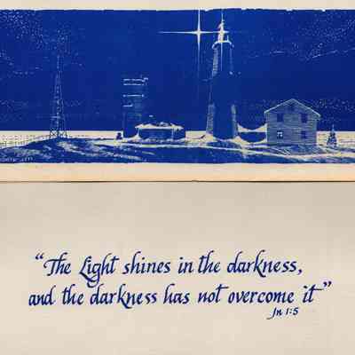 Montauk Historical Society Greeting Card, 1990