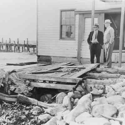 Perry B. Duryea Sr. and Robert Moses, 1938 Hurricane