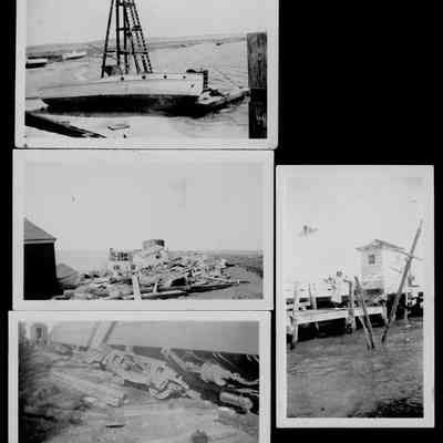 Hurricane Damage | Edna Biase Digital Photographs, Montauk Library Archives