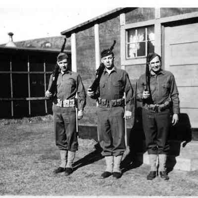 World War II Soldiers at Montauk Point, c. 1940s | Montauk Library Archives