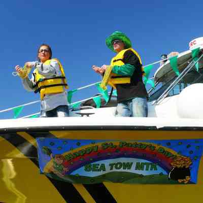 2010 St. Patrick's Day Parade | Photograph by Jack Yee, Montauk Library Archives: 2010 St. Patrick's Day Parade | Photograph by Jack Yee, Montauk Library Archives