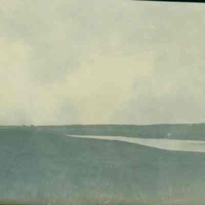 Two photographs of Fort Pond, c. 1920s