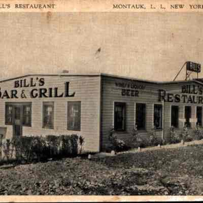 Bill's Restaurant Postcard | Montauk Library Archives