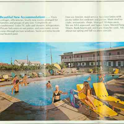 Brochure for Sands Motel, 1972 |  Montauk Library Archives