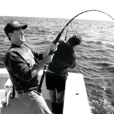 Julie Evans and Mike Brumm Fishing Photographs