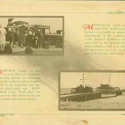 Montauk Manor booklet, c. 1930s, page 4 | Montauk Library Archives
