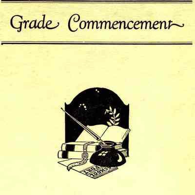 1934 Montauk Public School Grade Commencement | Perry B. Duryea, Jr. Digital Photograph Collection, Montauk Library Archives