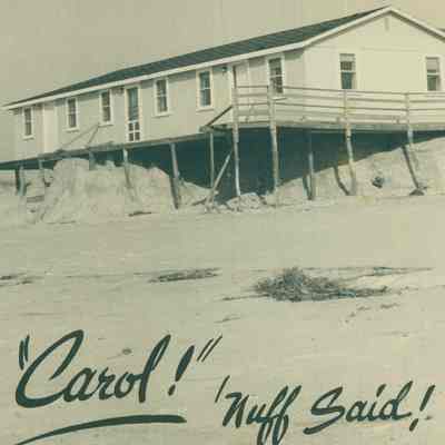 Damage from Hurricane Carol, 1954 | Alice Houseknecht Digital Photograph Collection