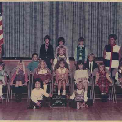 Montauk Elementary School 1972-73 Kindergarten, Margaret “Peggy” Flannery Joyce Photographs and Papers | Montauk Library Archives