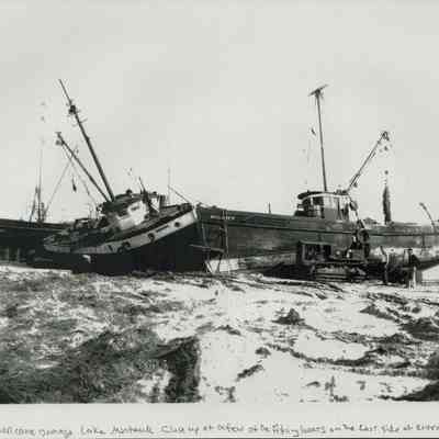 1938 Hurricane Damage, Lake Montauk