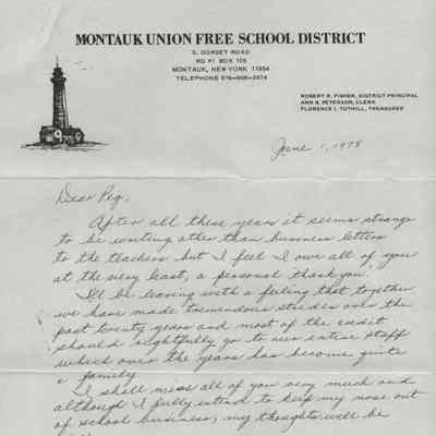 Margaret “Peggy” Flannery Joyce Photographs and Papers | Montauk Library Archives