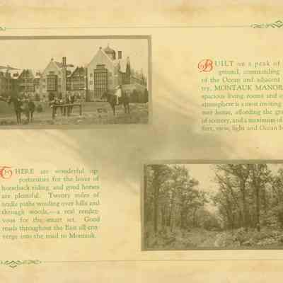 Montauk Manor booklet, c. 1930s, page 8 | Montauk Library Archives