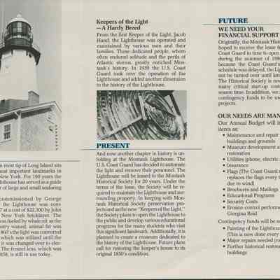 The Montauk Point Lighthouse: Past, Present, & Future | Montauk Library Archives