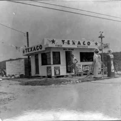 Texaco Station on Montauk Highway, 1956 | Montauk Library Archives