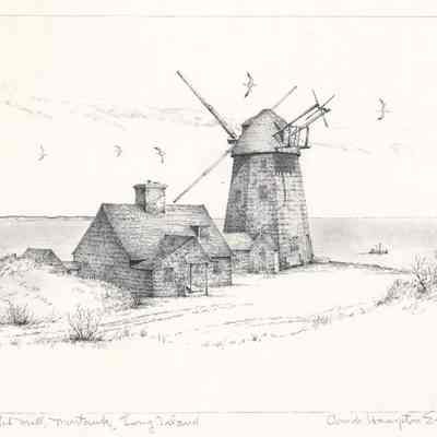 The Little Dutch Mill, Montauk, Long Island Commander Hampton M. Ericsson