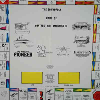 Townopoly Game of Montauk and Amagansett, 1989 | Montauk Library Archives