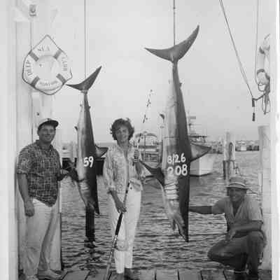 Anglers at Deep Sea Club, 1960s | Victoria Rudolf Digital Collection, Montauk Library Archives