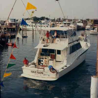From a collection of photographs of vessels in Montauk, 1980s | Carl Darenberg, Sr. Collection, Montauk Library Archives