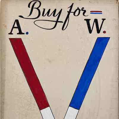 American Women's Voluntary Services Montauk Unit Benefit Signs
