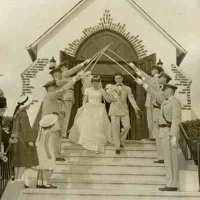 Wedding of Jim Sullivan to Barbara Gilmartin in Montauk | Jim Sullivan Digital Collection, Montauk Library Archives