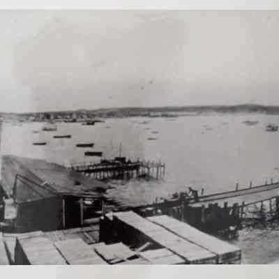 Fort Pond Bay, Tuthill’s Dock, c. 1930