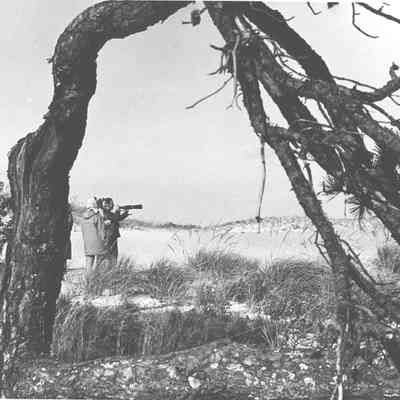 Birdwatchers, c. 1950s | Frank and Barbara Borth Collection, Montauk Library Archives