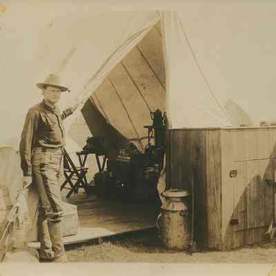 Hospital Kitchen, 1898 | Camp Wikoff Photographs, Montauk Library Archives