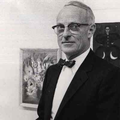 A photo view of Prof. Lawrence S. Hall.