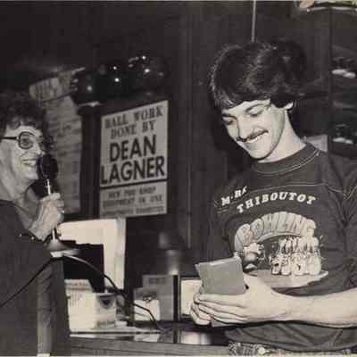 A photo view of Mark Thiboutot. 9/2/1981.