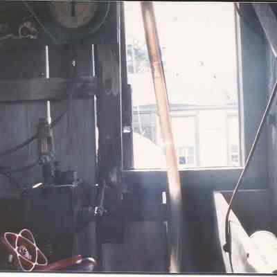 Looking out the Log Hauler Window