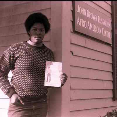 Unidentified Bowdoin student