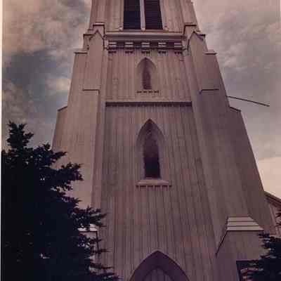 A photo view of King Chapel. 7/15/1988.